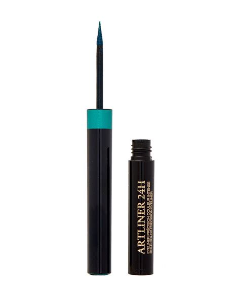 turquoise liquid eyeliner.